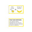 Фото применение Organic Freeze-Dried Banana Powder Фото применение Koyah, Порошковый сок, Organic Freeze-Dried Banana Powder, 221 г