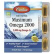 Фото применение Carlson, Омега-3 Лимон 2000 мг, Maximum Omega 2000, 30 капсул