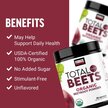 Фото використання Total Beets Organic Beetroot Powder Фото використання Total Beets Organic Beetroot Powder, Червоний буряк, 450 г