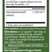 Фото використання Dragon Herbs, Gynostemma Drops, Трави, 60 мл