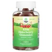 Фото применение Kids Elderberry Gummies Raspberry Фото применение Черная Бузина, Kids Elderberry Gummies Raspberry, 90 таблеток