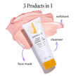 Фото применение Vitamin C Gentle Daily Cleansing Paste Фото применение Derma E, Уход за лицом, Vitamin C Gentle Daily Cleansing Paste, 1