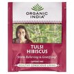 Фото применение Tulsi Tea Hibiscus Caffeine-Free 18 Infusion Bags, Органический ч