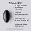 Фото використання Astaxanthin Made With Coconut Oil 12 mg, Астаксантин, 60 капсул