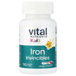 Фото применение Kids Iron Invincibles Melon Berry Фото применение Kids Iron Invincibles Melon Berry, Жевательное Железо, 90 Meltabl