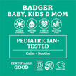 Фото використання Baby Diaper Rash Cream with Zinc Oxide Фото використання Badger, Baby Diaper Rash Cream with Zinc Oxide, Крем, 87 мл