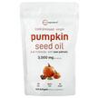 Фото використання Pumpkin Seed Oil Cold Pressed, Гарбузова олія, 150 капсул