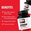 Фото використання Berberine 500 mg Фото використання Force Factor, Berberine 500 mg, Берберин, 60 капсул