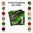 Фото применение Huel, Супергринс, Huel Daily Greens Original Sachets, 12 шт