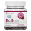 Фото применение Витамин B1 Тиамин, Vitamin B12 & B6 Gummies Raspberry, 60 таб