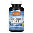 Фото використання Elite Omega-3 Plus D & K Natural Lemon Flavor Фото використання Carlson, Elite Omega-3 Plus D & K, Риб'ячий жир Омега-3,