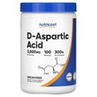 Фото використання D-Aspartic Acid Unflavored Фото використання Nutricost, D-Aspartic Acid Unflavored, Аспартат, 300 г