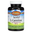 Фото використання Carlson, Acetyl L-Carnitine 500 mg, L-Карнітин, 120 капсул