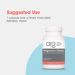 Фото використання Magnesium Citrate Фото використання Allergy Research Group, Magnesium Citrate, Магній, 180 капсул