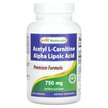 Фото використання Acetyl L-Carnitine Alpha Lipoic Acid 750 mg, Альфа-ліпоєва, 120 к