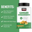 Фото применение Ginger with Ginger Extract + Vitamin B6 Honey, Корень Имбиря, 60 