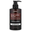 Фото применение Natural Caffeine & Intensive Scalp Care+ Shampoo White, Шампу
