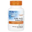 Фото використання Fully Active Folate 800 mcg Фото використання Doctor's Best, Fully Active Folate 800 mcg, Метилфолат, 60 к