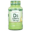 Фото використання Nature's Truth, Vitamin D3 50 mcg, Вітамін D3, 300 капсул