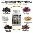 Фото використання Shilajit for Men with Sea Moss Tongkat Ali Ashwagandha Boron Zinc CoQ10 PQQ - Fulvic Acid Capsules - Energy Support - 90 Count - Resin Gummy & Powder Alternative Фото використання Shilajit for Men with Sea Moss Tongkat Ali Ashwagandha, Шилайт, 9