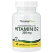 Фото применение Natures Plus, Витамин B-2 250 мг, Vitamin B2 250 mg 60, 60 таблет
