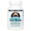 Фото використання Source Naturals, Triple Boron 3 mg, Бор, 100 капсул