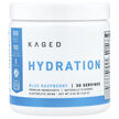 Фото применение Kaged, Электролиты, Hydration Blue Raspberry, 143 г