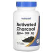 Фото применение Nutricost, Активированный уголь, Activated Charcoal 260 mg, 120 к