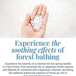 Фото використання Magnesium Bath Flakes - Forest Calm, Підтримка стресу, 1.65 lb