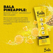 Фото применение Hydration Drink Mix Pineapple Flavor Фото применение Bala, Электролиты, Hydration Drink Mix Pineapple Flavor, 8 шт