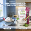 Фото використання Xylitol Powder Фото використання Vitamatic, Xylitol Powder, Стевія, 1 кг