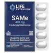 Фото використання Life Extension, SAMe 400 mg, САМе Аденозил-метионін, 60 таблеток