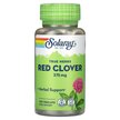 Фото применение Solaray, Гвоздика, True Herbs Red Clover 375 mg, 100 капсул