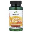 Фото применение Swanson, B-комплекс, Daily B-Complex, 100 капсул