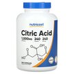 Фото використання Citric Acid 1000 mg Фото використання Nutricost, Citric Acid 1000 mg, Лимонна кислота, 240 капсул