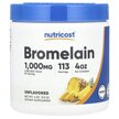 Фото применение Bromelain Unflavored Фото применение Nutricost, Бромелайн, Bromelain Unflavored, 113 г