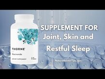 Thorne, Ниацинамид, Niacinamide, 180 капсул