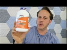 NOW, Глицин в порошке, Glycine Pure Powder, 454 г
