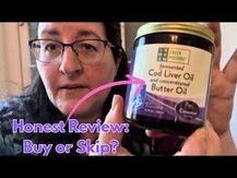 Масло печени трески, Fermented Cod Liver Oil Cinnamon Flavored...
