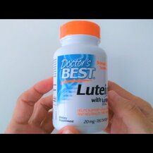 Doctor's Best, Lutein 20 mg with Lutemax 2020