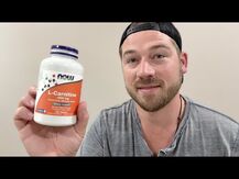 NOW, L-Carnitine, L-Карнітин, 90 капсул