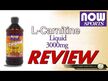 Видео обзор на NOW, Жидкий L-Карнитин 1000 мг Цитрус, L-Carnitine Liquid, 946 мл