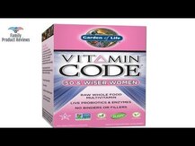Garden of Life, Vitamin Code 50 & Wiser Women, Вітаміни, 1...