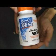 Vitamin D3 125 mcg, Вітамін D3 125 мкг 5000 МО, 720 капсул