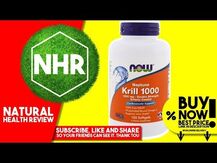 NOW, Neptune Krill 1000 mg, Олія Кріля 1000 мг, 60 капсул
