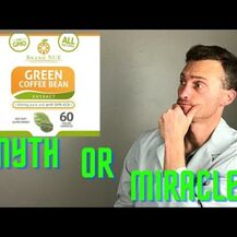 Naturewise, Green Coffee Bean Extract, Кофеїн, 60 капсул