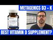 Видео обзор на Metagenics, Витамины D3 + K2, Vitamin D3, 60 капсул