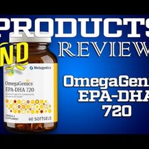 Metagenics, OmegaGenics Fish Oil EPA-DHA 500 Natural Lemon