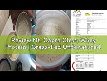 Mt. Capra, Clean Whey Protein Unsweetened, Протеїн Ізолят, 10 шт