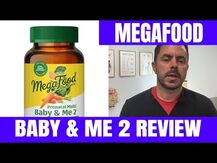 MegaFood, Baby & Me, Вітаміни для вагітних, 120 таблеток